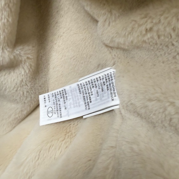 Abercrombie kids Navy Blue Kids Puffer Jacket, fur lined - Picture 4 of 5